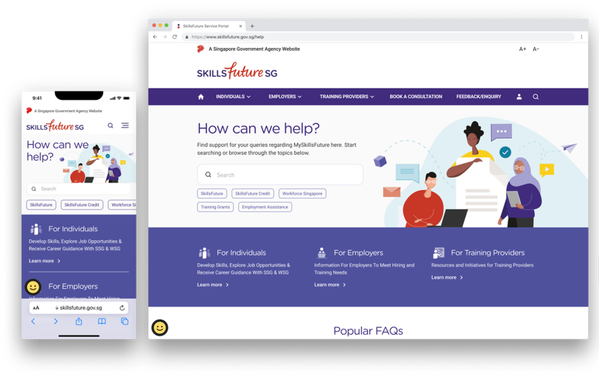 SkillsFuture FAQ Portal