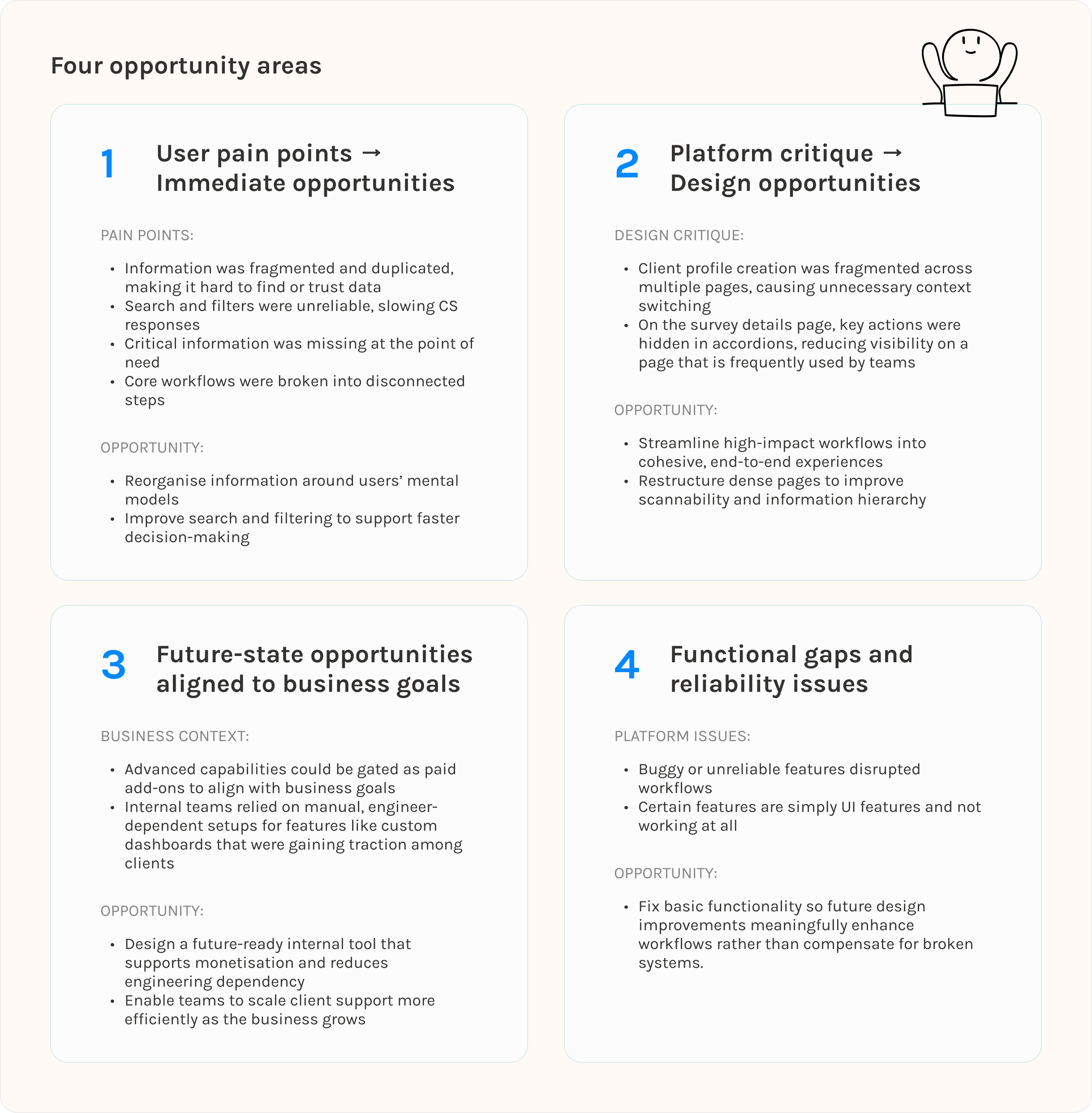 Admin Tool Opportunities